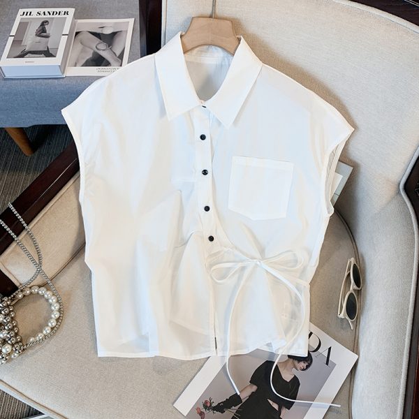 Summer loose shirt all-match fashion tops